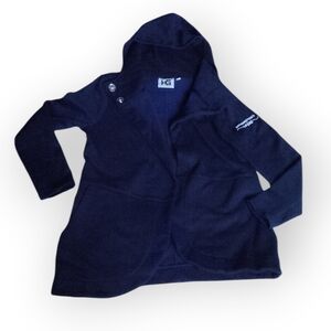 KG Logo Navy Hooded Sweatshirt Grandmothers voice